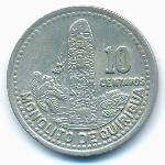 Guatemala, 10 centavos, 1993