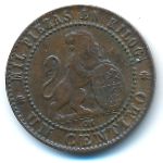 Испания, 1 сентимо (1870 г.)