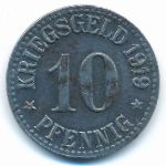 Кассель., 10 пфеннигов (1919 г.)