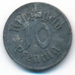 Strassburg., 10 пфеннигов, 1918