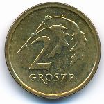 Poland, 2 grosze, 2015