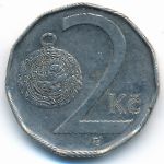 Czech, 2 koruny, 2004