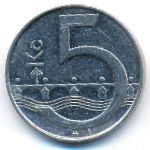 Czech, 5 korun, 2002