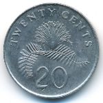 Singapore, 20 cents, 2006