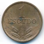 Portugal, 1 escudo, 1975