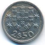 Portugal, 2,5 escudos, 1976