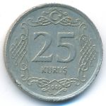 Turkey, 25 kurus, 2009
