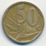 South Africa, 50 cents, 2003