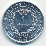 Андорра, 1 сентим (1999 г.)