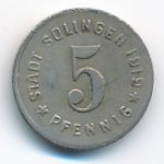 Золинген., 5 пфеннигов (1919 г.)