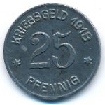 Кобленц., 25 пфеннигов (1918 г.)