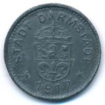 Дармштадт., 10 пфеннигов (1917 г.)