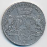 Brandenburg-Ansbach, 1 талер, 1765