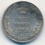 Italian Somaliland, 1/2 рупии, 1910