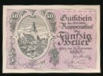 Austria Notgelds, 50 геллеров, 1920