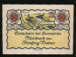 Austria Notgelds, 50 геллеров, 1920