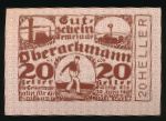 Нотгельды Австрии, 20 геллеров (1921 г.)
