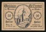 Нотгельды Австрии, 20 геллеров (1920 г.)