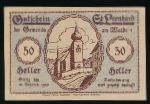Austria Notgelds, 50 геллеров, 1920