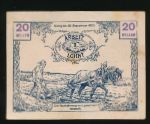 Нотгельды Австрии, 20 геллеров (1920 г.)
