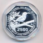 Анжуан., 2500 франков (2026 г.)