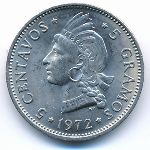 Dominican Republic, 5 centavos, 1972