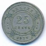 Belize, 25 cents, 1979