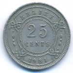 Belize, 25 cents, 1981