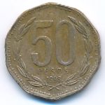 Чили, 50 песо (1998 г.)