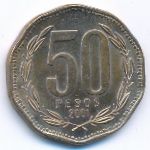 Чили, 50 песо (2001 г.)