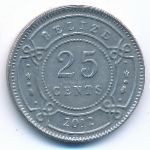 Белиз, 25 центов (2012 г.)