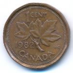 Canada, 1 cent, 1982