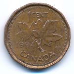 Canada, 1 cent, 1994