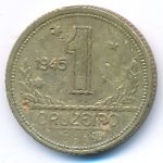 Бразилия, 1 крузейро (1945 г.)
