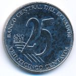 Эквадор, 25 сентаво (2023 г.)