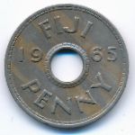 Fiji, 1 penny, 1965