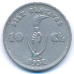 Боливия, 10 сентаво (1937 г.)