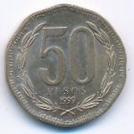 Чили, 50 песо (1999 г.)