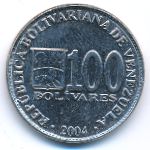 Venezuela, 100 bolivares, 2004