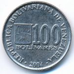 Venezuela, 100 bolivares, 2004