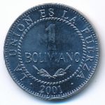 Боливия, 1 боливиано (2001 г.)