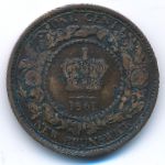 Нью-Брансуик, 1 цент (1861 г.)