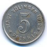 Золинген., 5 пфеннигов (1919 г.)