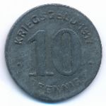 Эльберфельд., 10 пфеннигов (1917 г.)