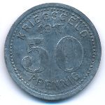 Эльберфельд., 50 пфеннигов (1917 г.)