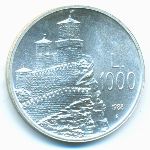 Сан-Марино, 1000 лир (1988 г.)