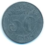 Эльберфельд., 50 пфеннигов (1917 г.)