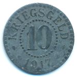 Франкфурт-на-Одере., 10 пфеннигов (1917 г.)