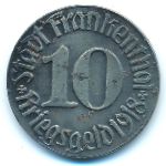 Франкенталь., 10 пфеннигов (1918 г.)