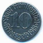 Франкенталь., 10 пфеннигов (1918 г.)